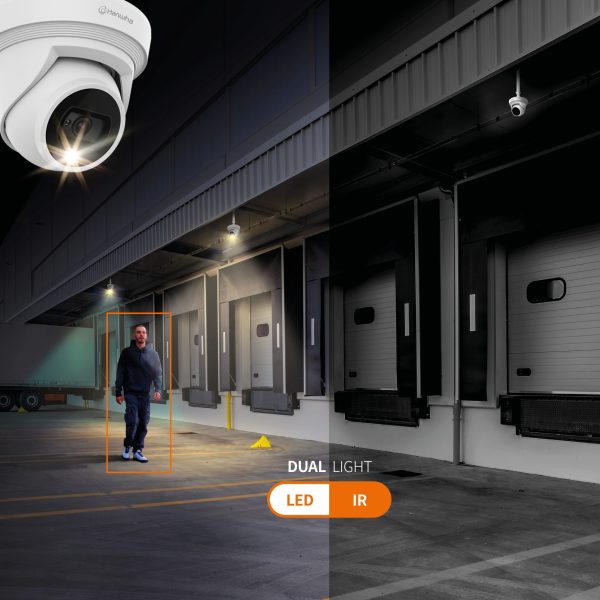 Hanwha Vision adds new dual light capabilities to Q series AI